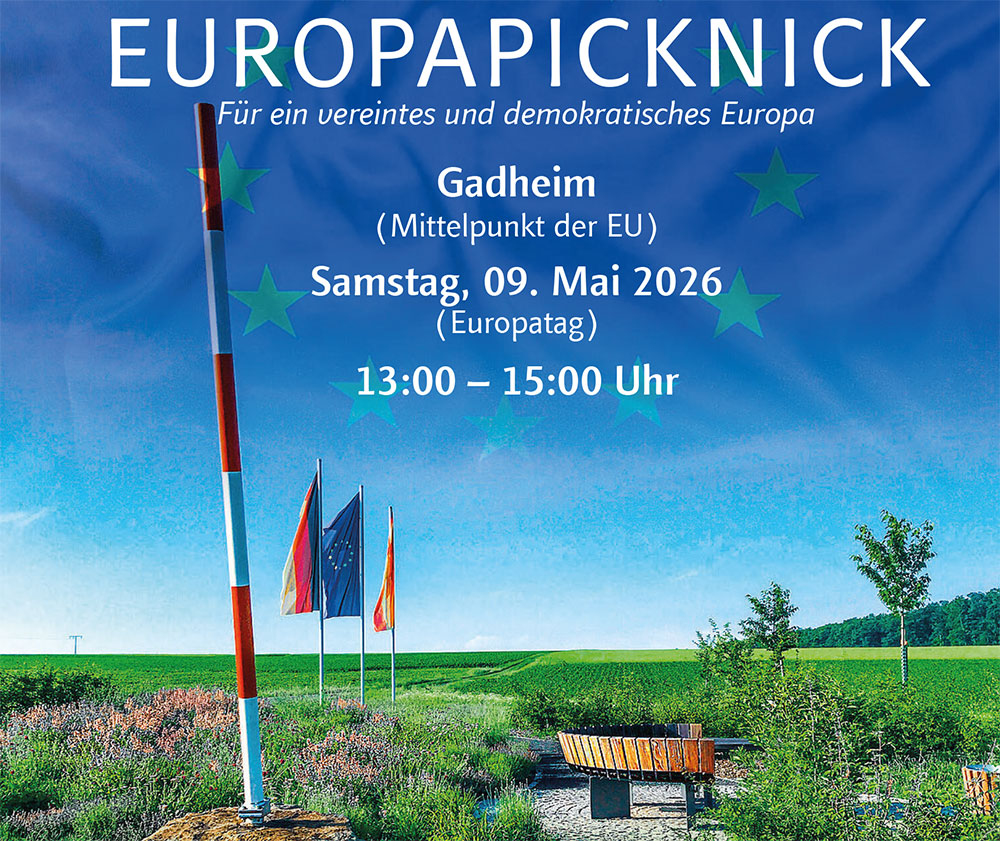Europapicknick Plakat
